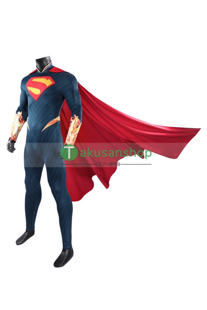 画像4: アブソリュート・スーパーマン  Absolute Superman  風 コスチューム コスプレ衣装 (4)