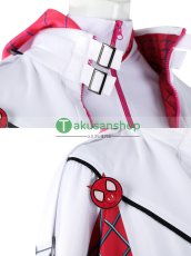 画像13: Spider-Man スパイダーマン オールニュー・スパイダー・グウェン ゴーストスパイダー  グウェン Gwen 風  コスチューム コスプレ衣装 (13)
