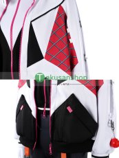 画像14: Spider-Man スパイダーマン オールニュー・スパイダー・グウェン ゴーストスパイダー  グウェン Gwen 風  コスチューム コスプレ衣装 (14)