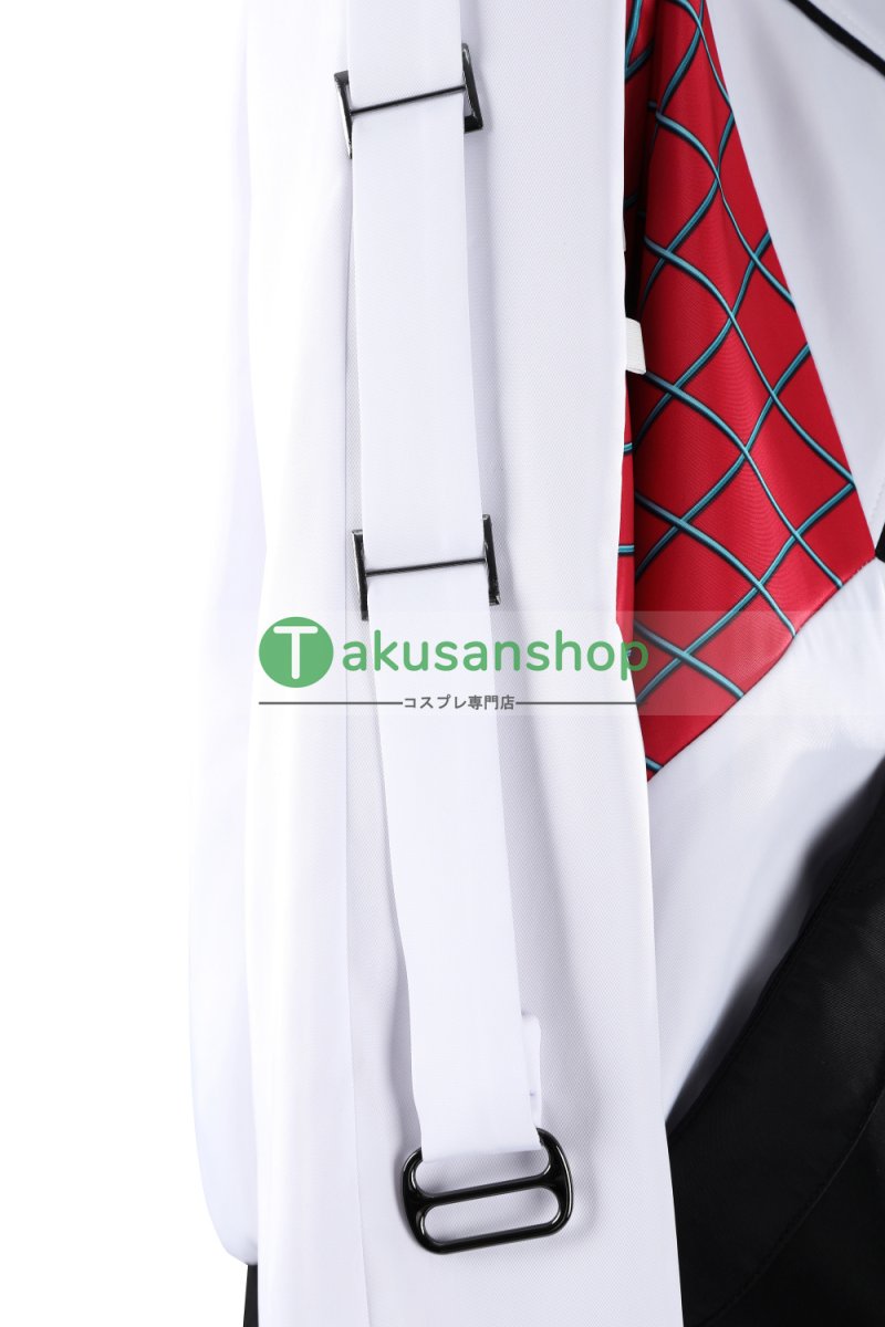 画像15: Spider-Man スパイダーマン オールニュー・スパイダー・グウェン ゴーストスパイダー  グウェン Gwen 風  コスチューム コスプレ衣装 (15)