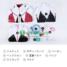 画像30: Spider-Man スパイダーマン オールニュー・スパイダー・グウェン ゴーストスパイダー  グウェン Gwen 風  コスチューム コスプレ衣装 (30)