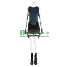 画像1: トゥームレイダー Tomb Raider  実写版  ララ・クロフト Lara  風 コスチューム コスプレ衣装  オーダーメイド (1)