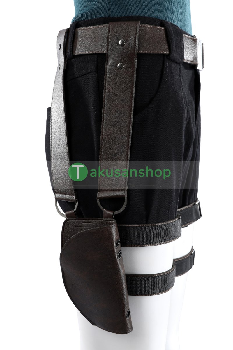 画像11: トゥームレイダー Tomb Raider  実写版  ララ・クロフト Lara  風 コスチューム コスプレ衣装  オーダーメイド (11)