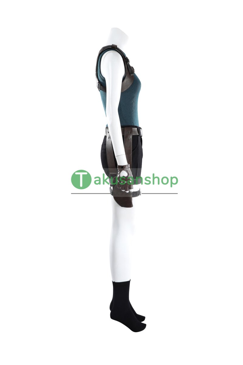 画像5: トゥームレイダー Tomb Raider  実写版  ララ・クロフト Lara  風 コスチューム コスプレ衣装  オーダーメイド (5)