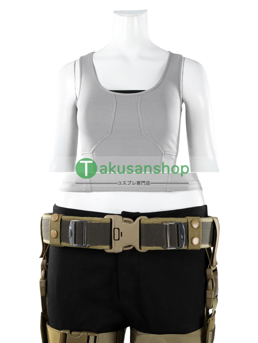 画像10: Tomb Raider: Catalyst  トゥームレイダー カタリスト  ララ・クロフト Lara  風 コスチューム コスプレ衣装  オーダーメイド (10)