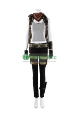 画像3: Tomb Raider: Catalyst  トゥームレイダー カタリスト  ララ・クロフト Lara  風 コスチューム コスプレ衣装  オーダーメイド (3)