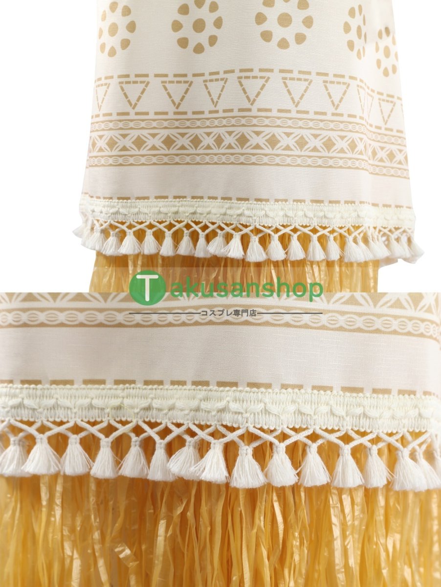 画像12: モアナと伝説の海  モアナ Moana 2026実写映画  風 コスプレ衣装 コスチューム (12)