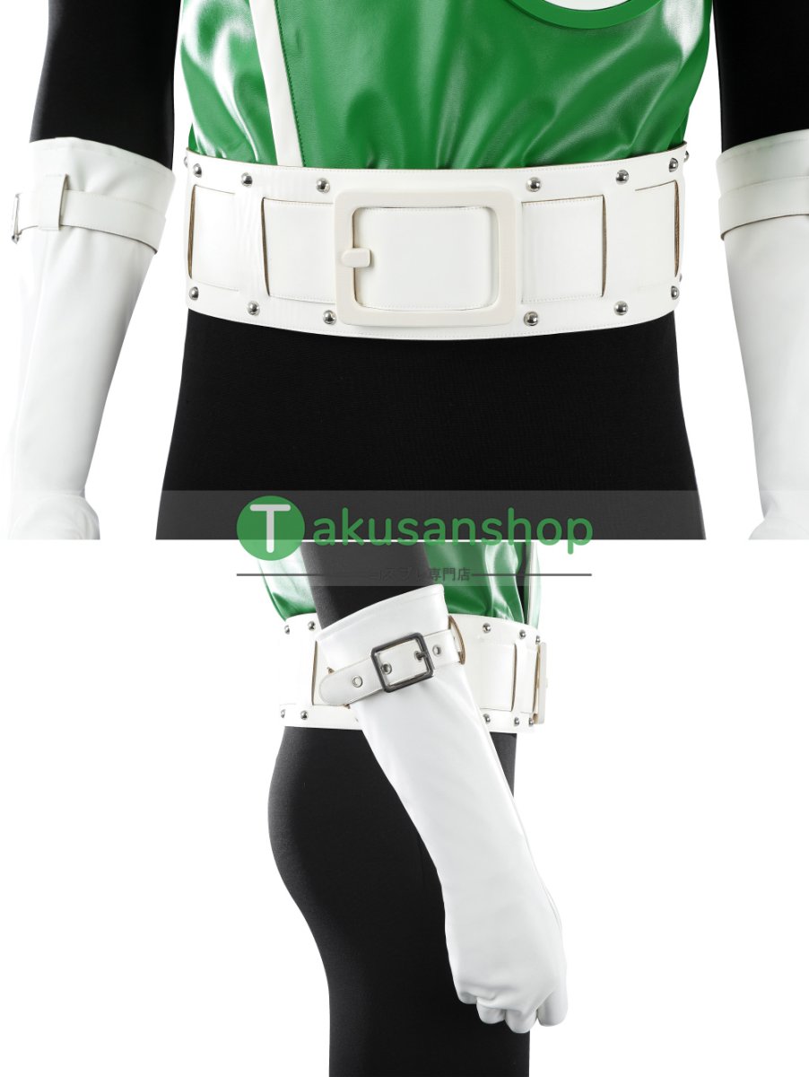 画像13: グリーン・ランタン Green Lantern  ガイ・ガードナー  風 コスチューム コスプレ衣装  オーダーメイド (13)