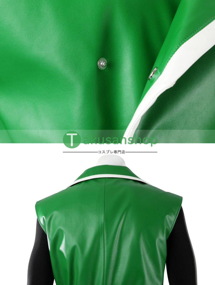 画像15: グリーン・ランタン Green Lantern  ガイ・ガードナー  風 コスチューム コスプレ衣装  オーダーメイド (15)