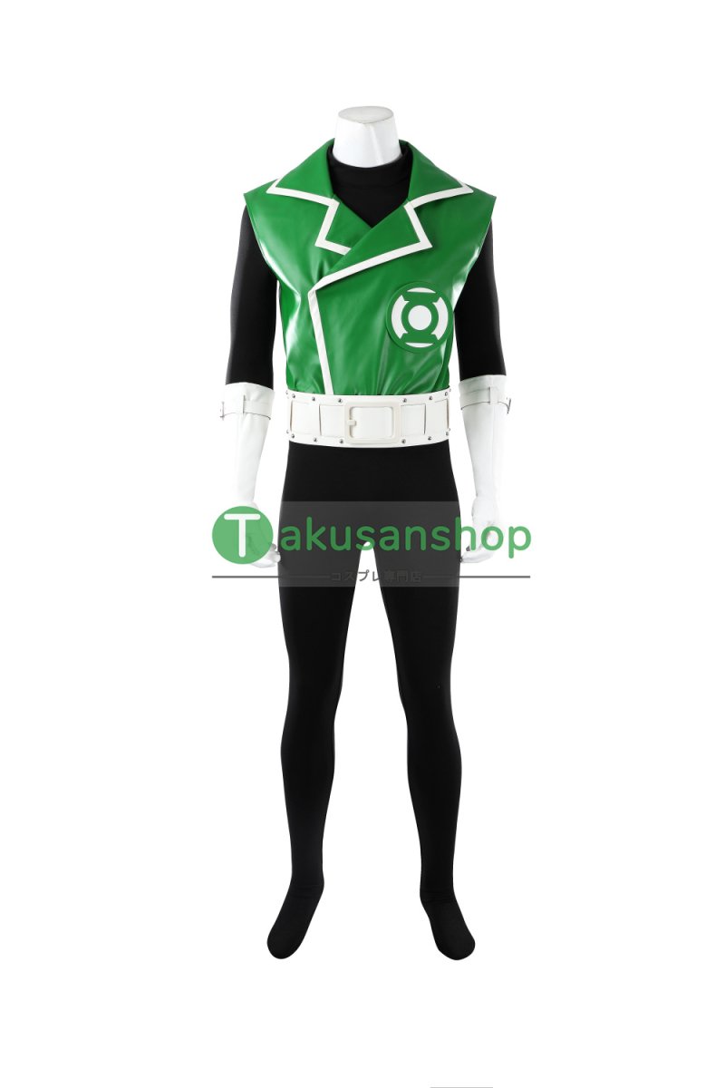 画像4: グリーン・ランタン Green Lantern  ガイ・ガードナー  風 コスチューム コスプレ衣装  オーダーメイド (4)
