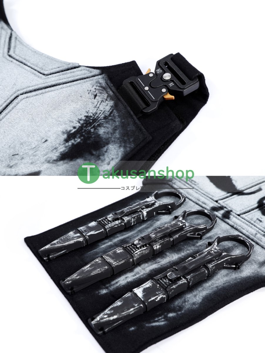 画像15: 【武器無し】Spider-Man スパイダーマン：ブランド・ニュー・デイ  パニッシャー Punisher  風  コスチューム コスプレ衣装　オーダーメイド (15)
