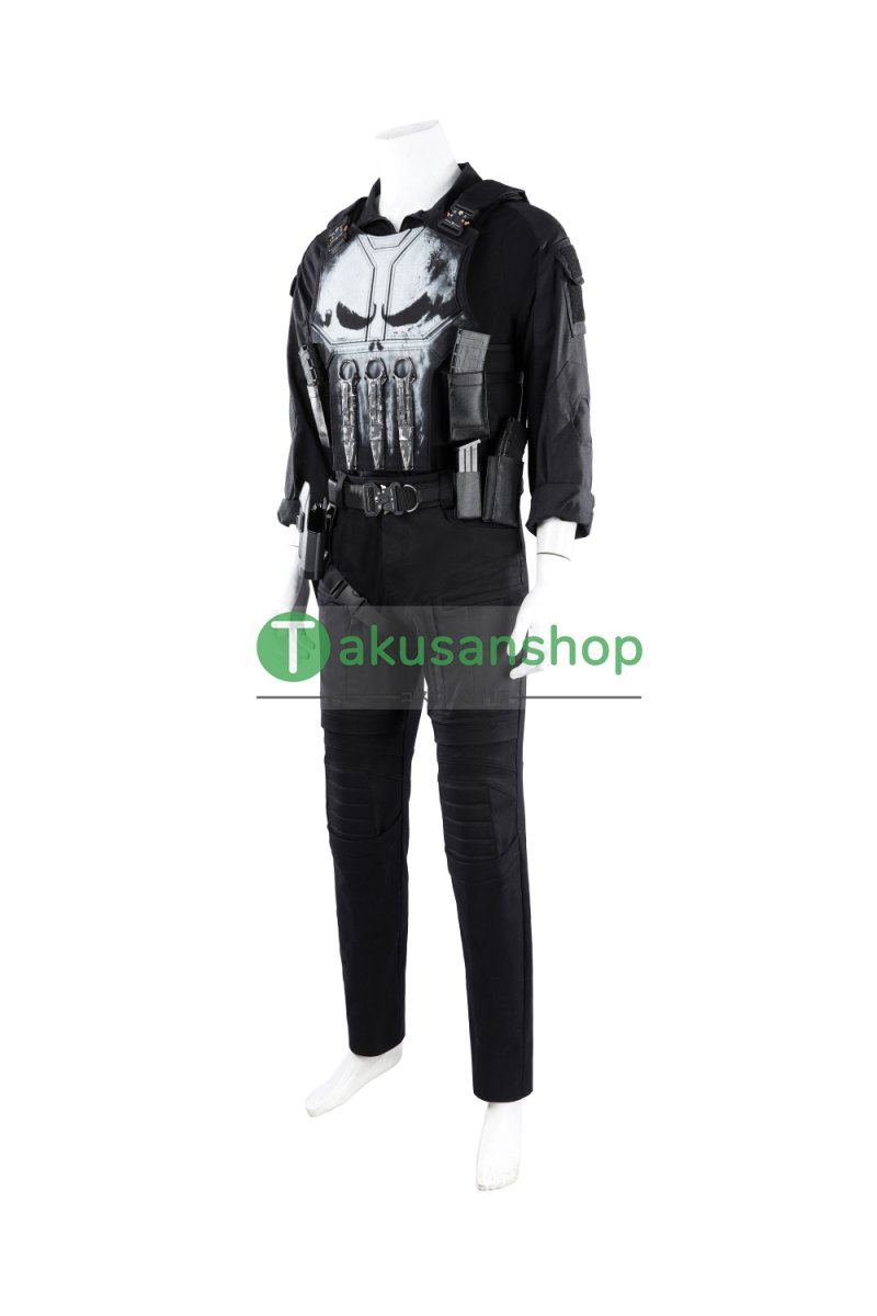 画像2: 【武器無し】Spider-Man スパイダーマン：ブランド・ニュー・デイ  パニッシャー Punisher  風  コスチューム コスプレ衣装　オーダーメイド (2)