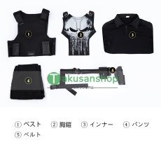 画像22: 【武器無し】Spider-Man スパイダーマン：ブランド・ニュー・デイ  パニッシャー Punisher  風  コスチューム コスプレ衣装　オーダーメイド (22)