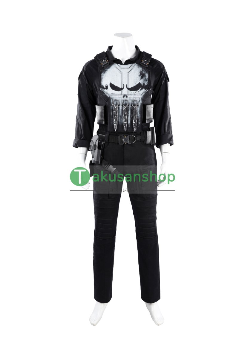 画像5: 【武器無し】Spider-Man スパイダーマン：ブランド・ニュー・デイ  パニッシャー Punisher  風  コスチューム コスプレ衣装　オーダーメイド (5)