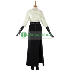 画像1: バイオ9  バイオハザード9 バイオハザード レクイエム  Grace  グレース・アッシュクロフト 風 コスプレ衣装 コスチューム (1)