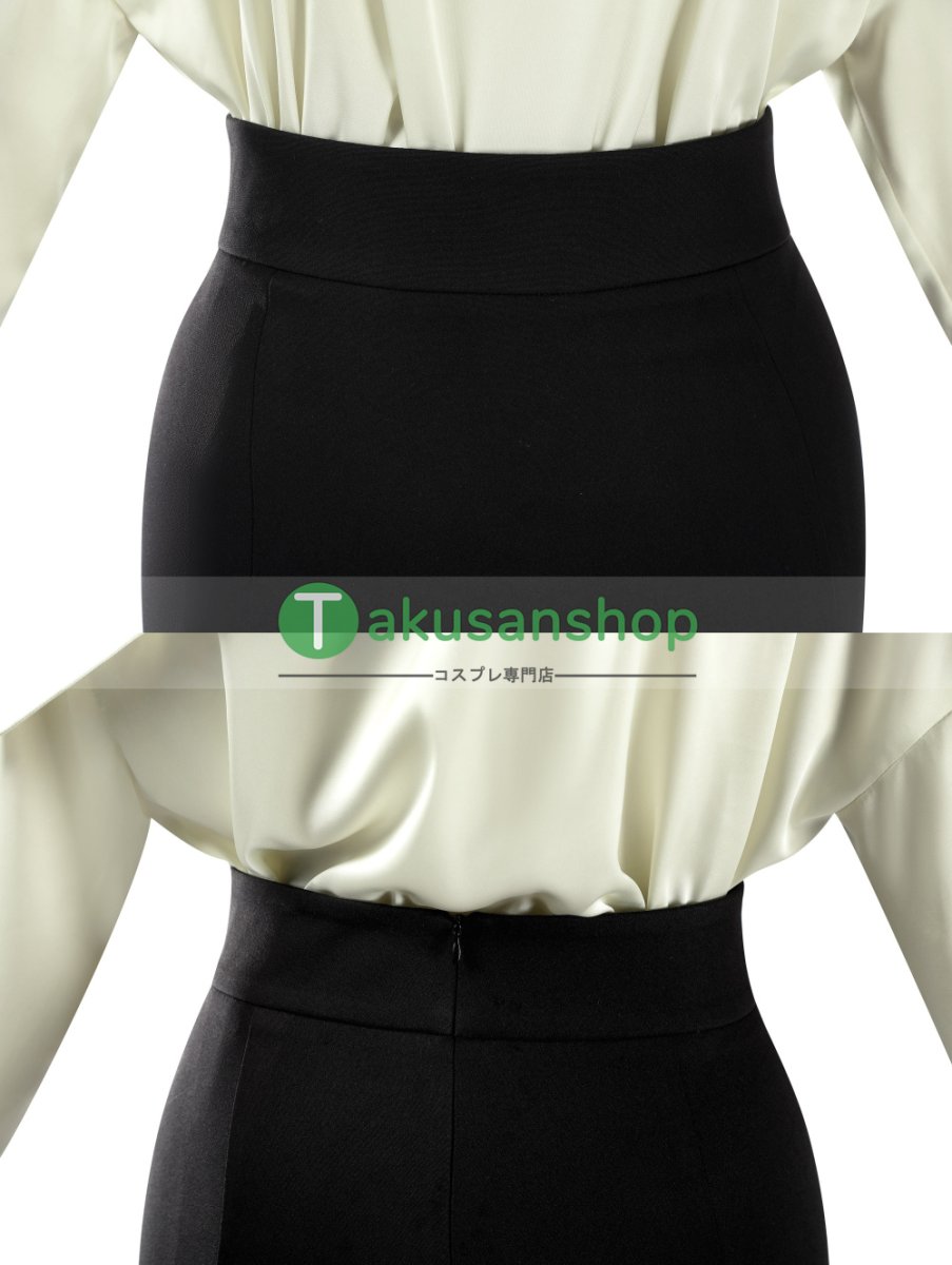 画像11: バイオ9  バイオハザード9 バイオハザード レクイエム  Grace  グレース・アッシュクロフト 風 コスプレ衣装 コスチューム (11)