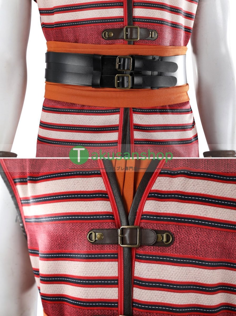 画像15: ONE PIECE ワンピース   バギー  風 コスチューム コスプレ衣装  オーダーメイド (15)
