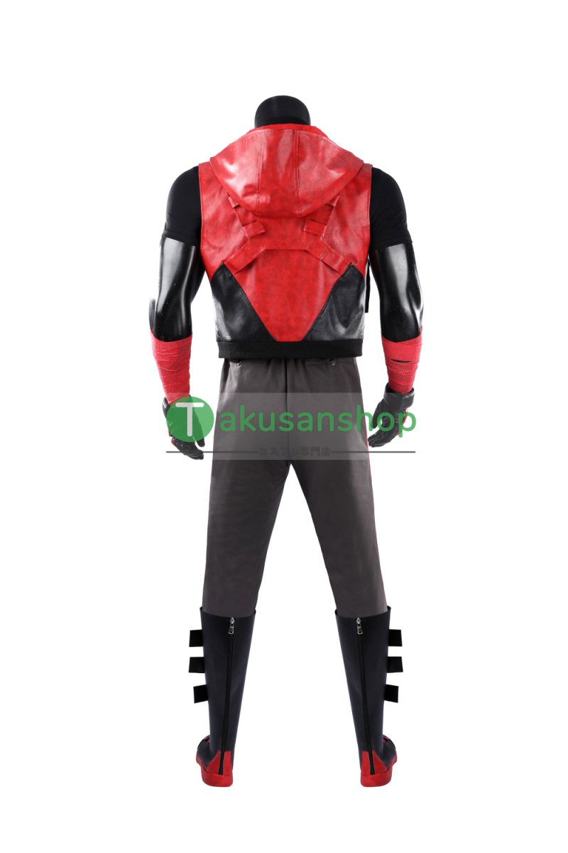 画像2: レッドフード Red Hood  ジェイソン・トッド  風 コスチューム コスプレ衣装  オーダーメイド (2)