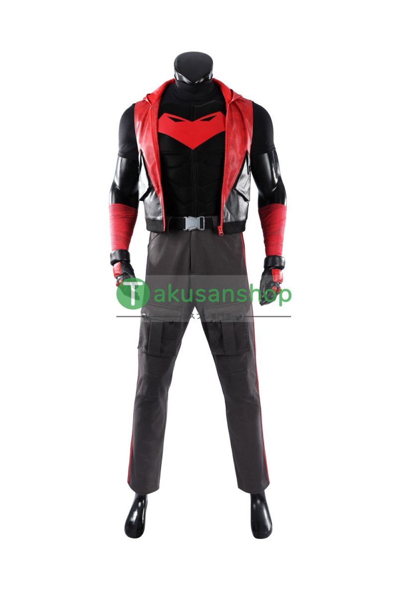 画像3: レッドフード Red Hood  ジェイソン・トッド  風 コスチューム コスプレ衣装  オーダーメイド (3)