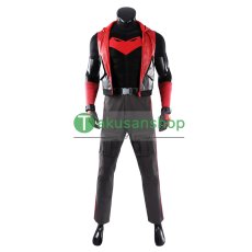 画像1: レッドフード Red Hood  ジェイソン・トッド  風 コスチューム コスプレ衣装  オーダーメイド (1)