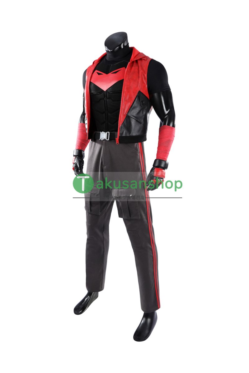 画像2: レッドフード Red Hood  ジェイソン・トッド  風 コスチューム コスプレ衣装  オーダーメイド (2)