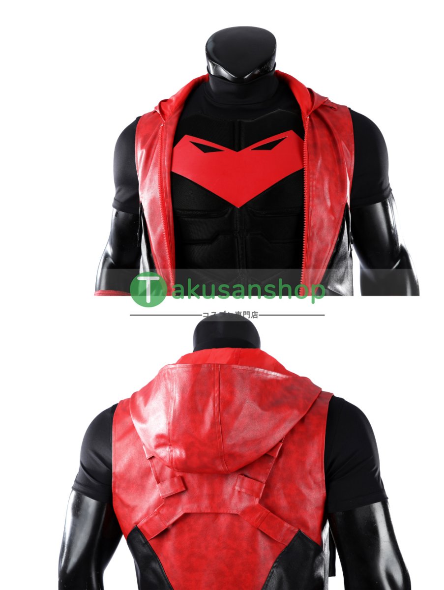 画像6: レッドフード Red Hood  ジェイソン・トッド  風 コスチューム コスプレ衣装  オーダーメイド (6)