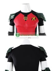 画像14: バットマン  レッドロビン  3代目ロビン  ティム・ドレイク  風 コスチューム コスプレ衣装  オーダーメイド (14)