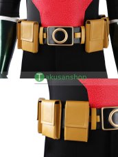 画像15: バットマン  レッドロビン  3代目ロビン  ティム・ドレイク  風 コスチューム コスプレ衣装  オーダーメイド (15)