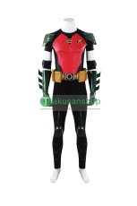 画像7: バットマン  レッドロビン  3代目ロビン  ティム・ドレイク  風 コスチューム コスプレ衣装  オーダーメイド (7)