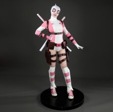画像1: 【武器無し】グウェンプール  Gwenpool  風 コスチューム コスプレ衣装 オーダーメイド (1)