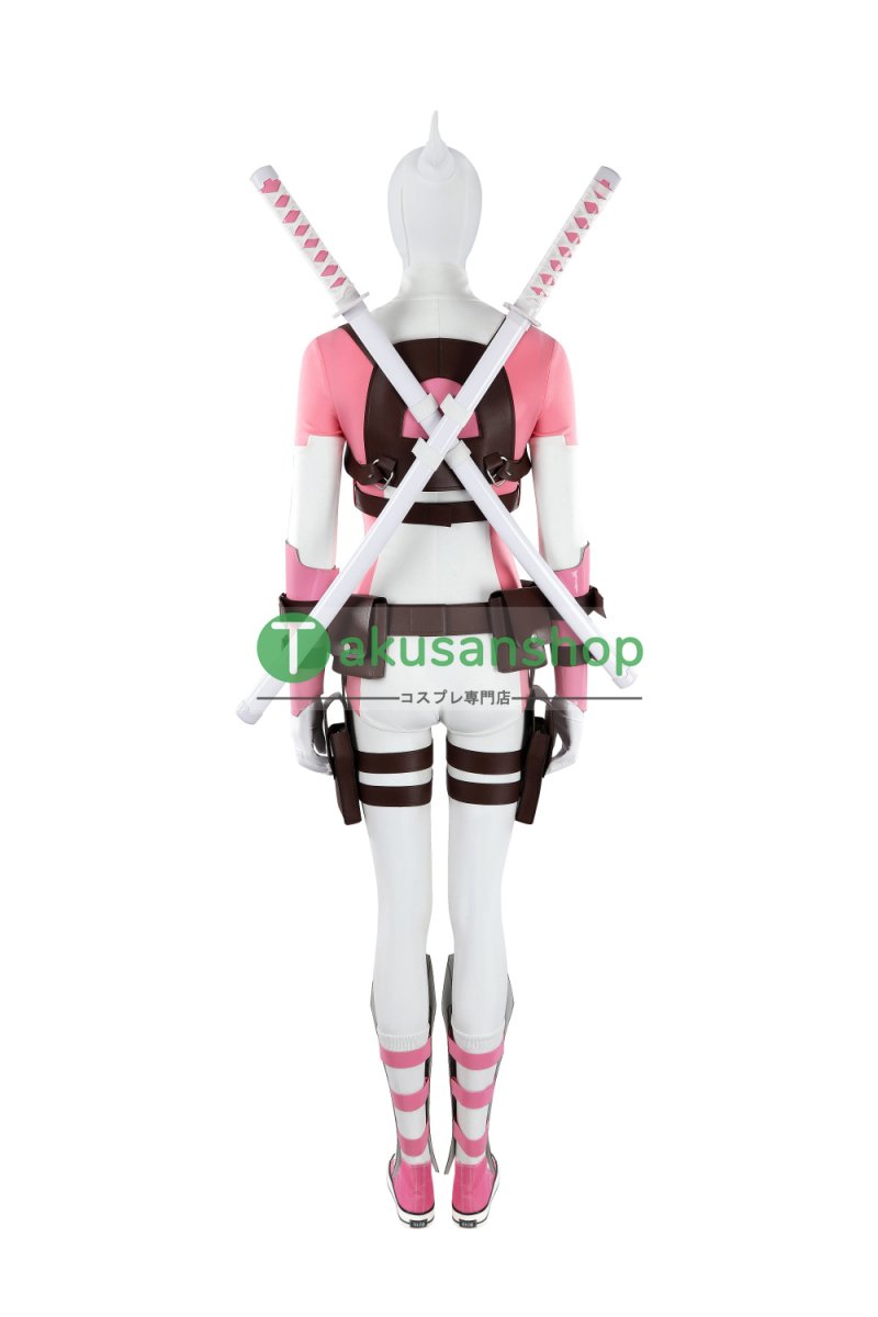画像3: 【武器無し】グウェンプール  Gwenpool  風 コスチューム コスプレ衣装 オーダーメイド (3)
