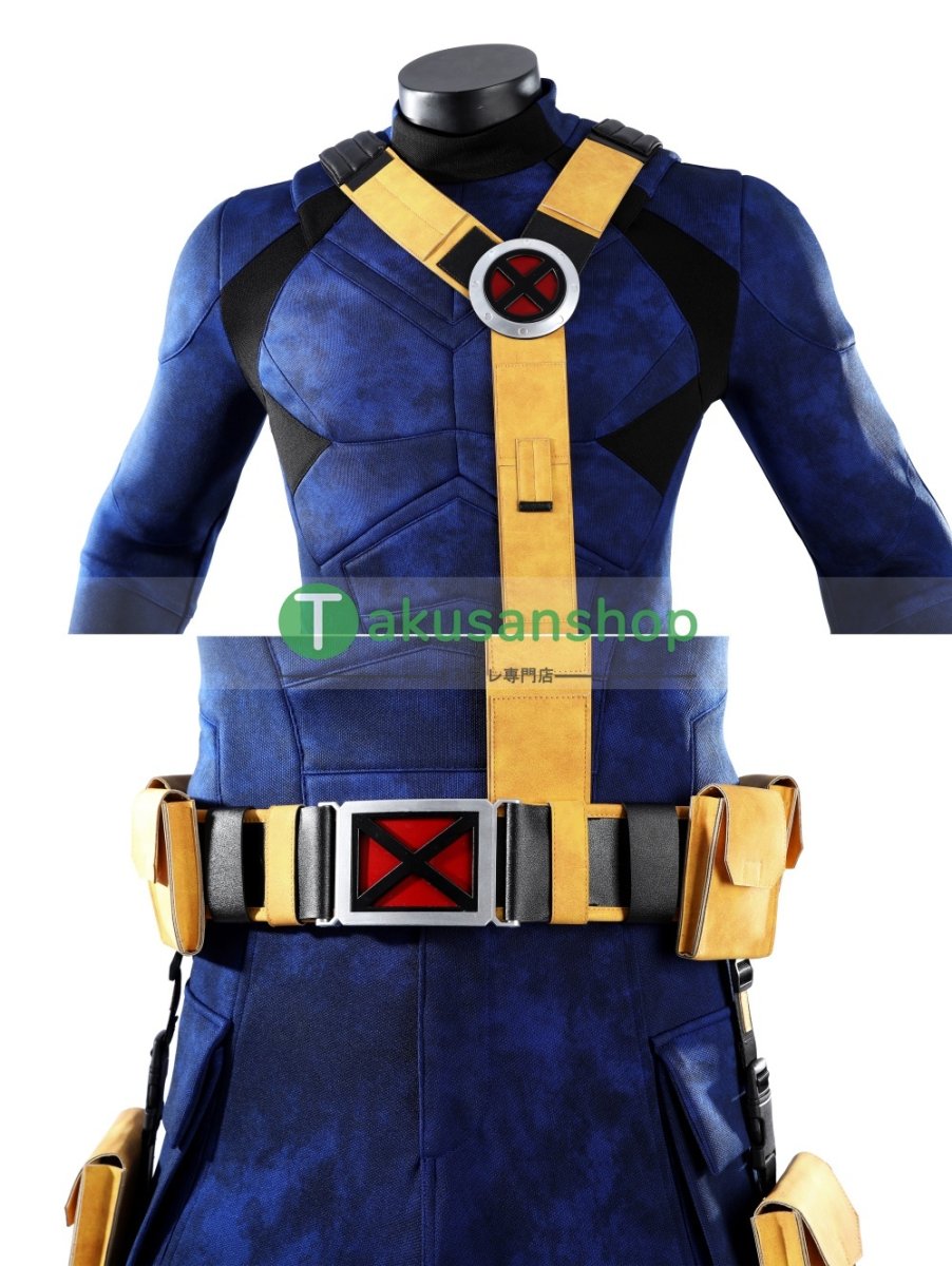 画像8: Avengers: Doomsday アベンジャーズ ドゥームズデイ  サイクロップス スコット・サマーズ Cyclops  風 コスチューム コスプレ衣装  オーダーメイド (8)