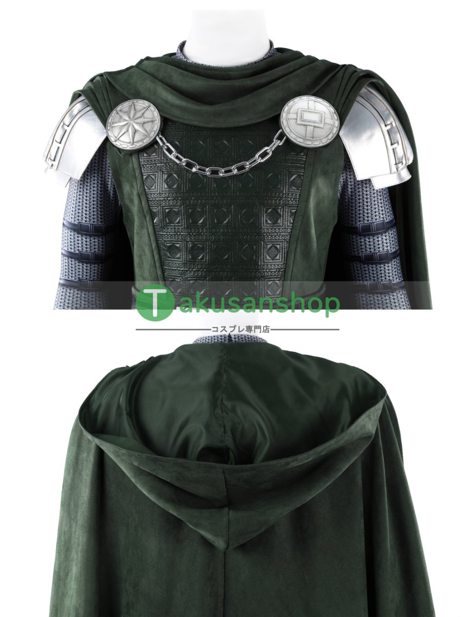 画像13: Avengers: Doomsday アベンジャーズ 5 ドゥームズデイ  ドクター・ドゥーム  Doctor Doom  風 コスチューム コスプレ衣装  オーダーメイド (13)