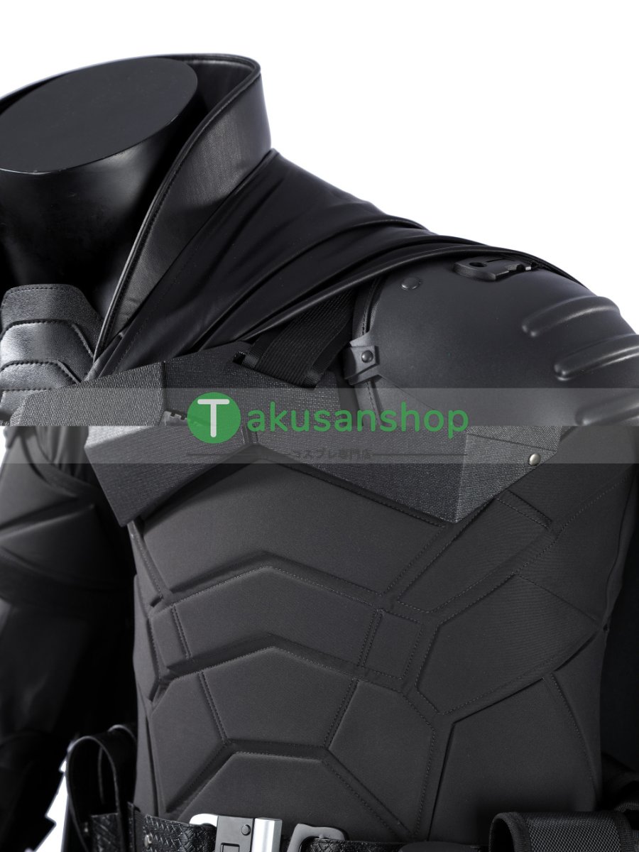 画像13: ザ・バットマン The batman ブルース・ウェイン 2022映画 風 コスチューム コスプレ衣装 (13)