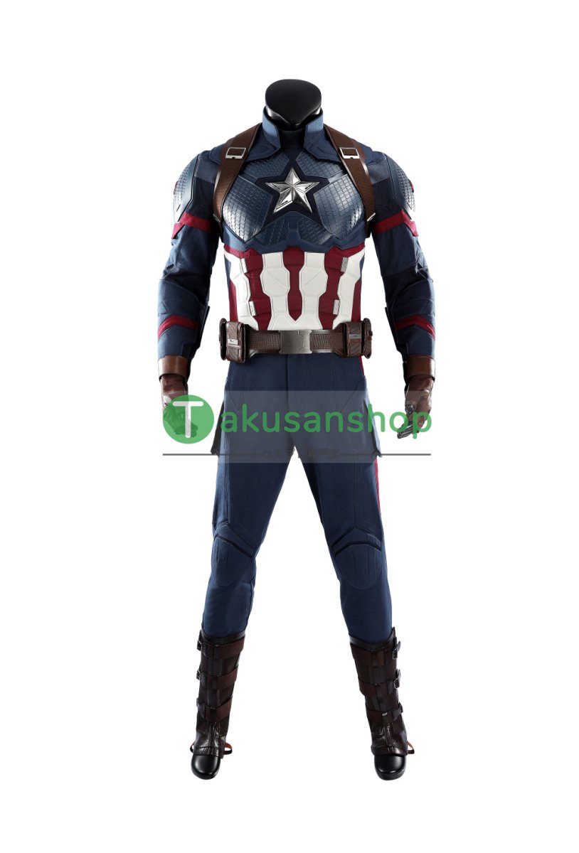 画像3: アベンジャーズ4 エンドゲーム キャプテン・アメリカ スティーブ・ロジャース コスプレ衣装 コスチューム   オーダーメイド (3)