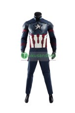画像7: アベンジャーズ4 エンドゲーム キャプテン・アメリカ スティーブ・ロジャース コスプレ衣装 コスチューム   オーダーメイド (7)