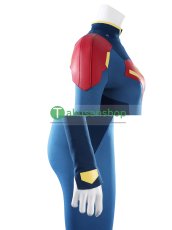 画像16: アドベンチャー・ウィズ・スーパーマン  スーパーガール カラ・ゾー＝エル  風 コスチューム コスプレ衣装 コスプレ靴 (16)