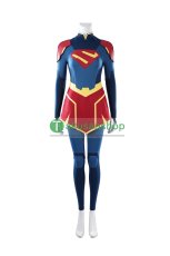 画像7: アドベンチャー・ウィズ・スーパーマン  スーパーガール カラ・ゾー＝エル  風 コスチューム コスプレ衣装 コスプレ靴 (7)