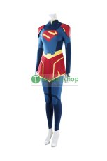 画像8: アドベンチャー・ウィズ・スーパーマン  スーパーガール カラ・ゾー＝エル  風 コスチューム コスプレ衣装 コスプレ靴 (8)