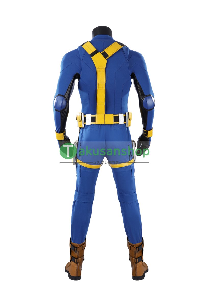画像2: Avengers: Doomsday アベンジャーズ ドゥームズデイ  サイクロップス スコット・サマーズ Cyclops  風 コスチューム コスプレ衣装 (2)