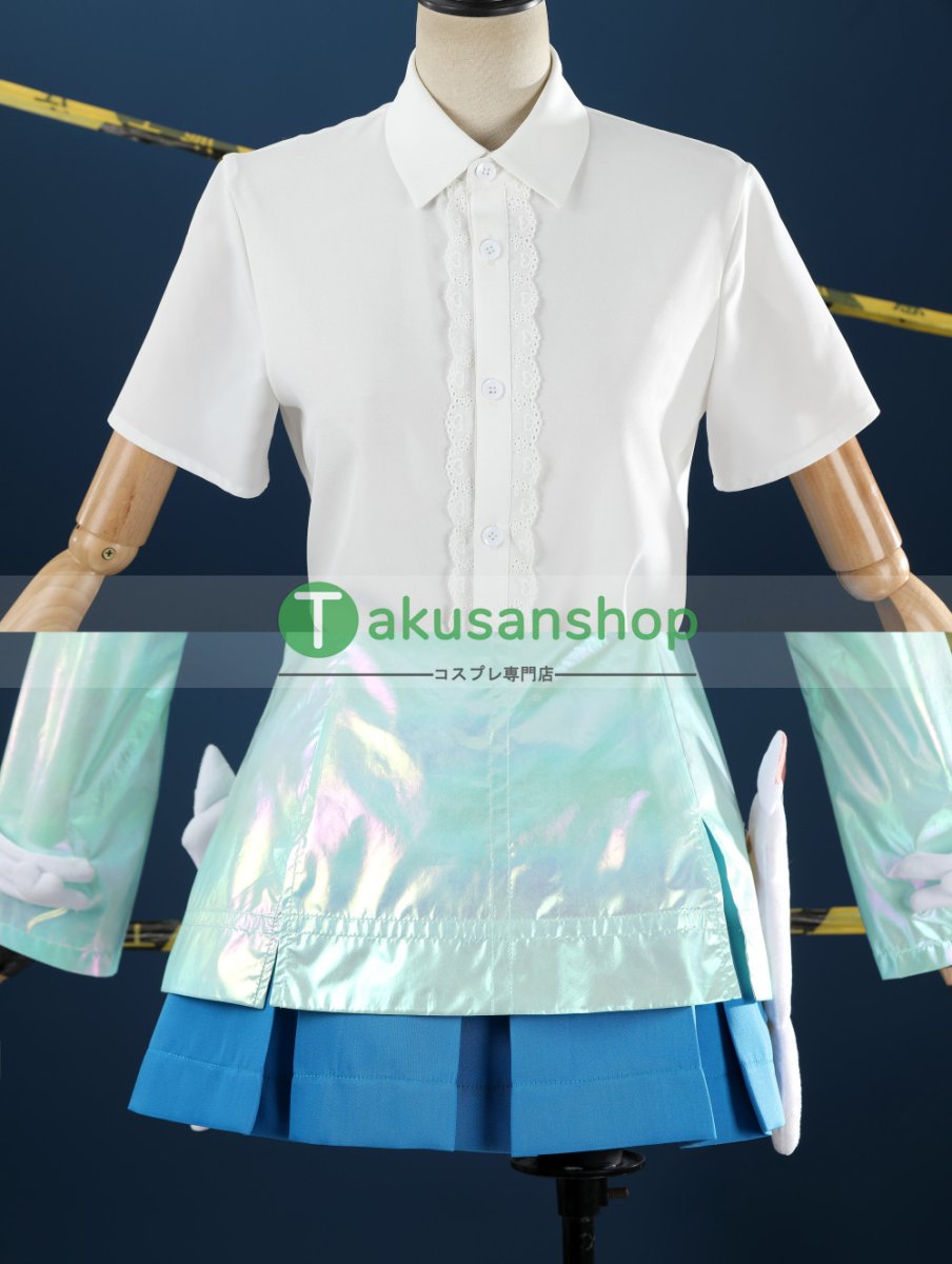 画像11: オーバーウォッチ2 Overwatch 2 KIRIKO キリコ レイニー・デイ 風 仮装 コスチューム コスプレ衣装 (11)