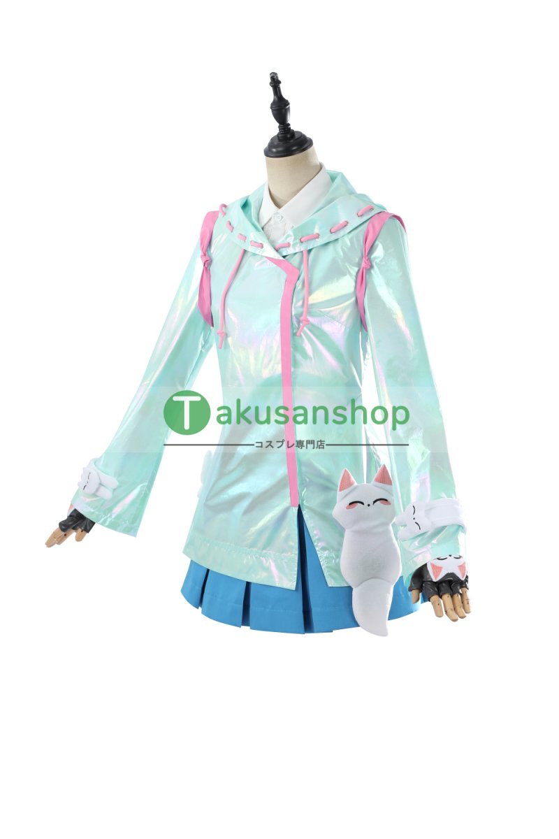 画像2: オーバーウォッチ2 Overwatch 2 KIRIKO キリコ レイニー・デイ 風 仮装 コスチューム コスプレ衣装 (2)