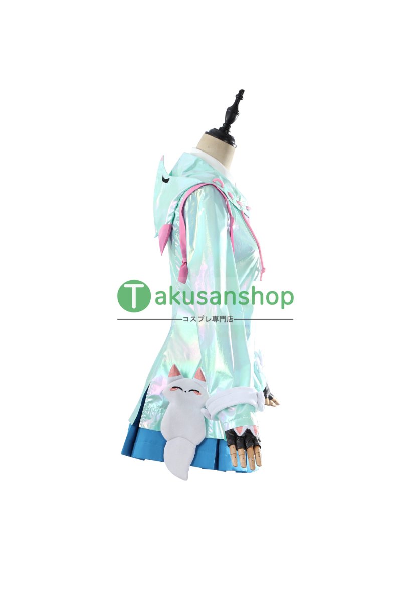 画像3: オーバーウォッチ2 Overwatch 2 KIRIKO キリコ レイニー・デイ 風 仮装 コスチューム コスプレ衣装 (3)