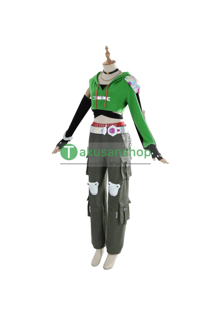 画像2: オーバーウォッチ 2 Overwatch 2 LE SSERAFIM  ルセラフィム  イラリー  風 仮装 コスチューム コスプレ衣装 (2)