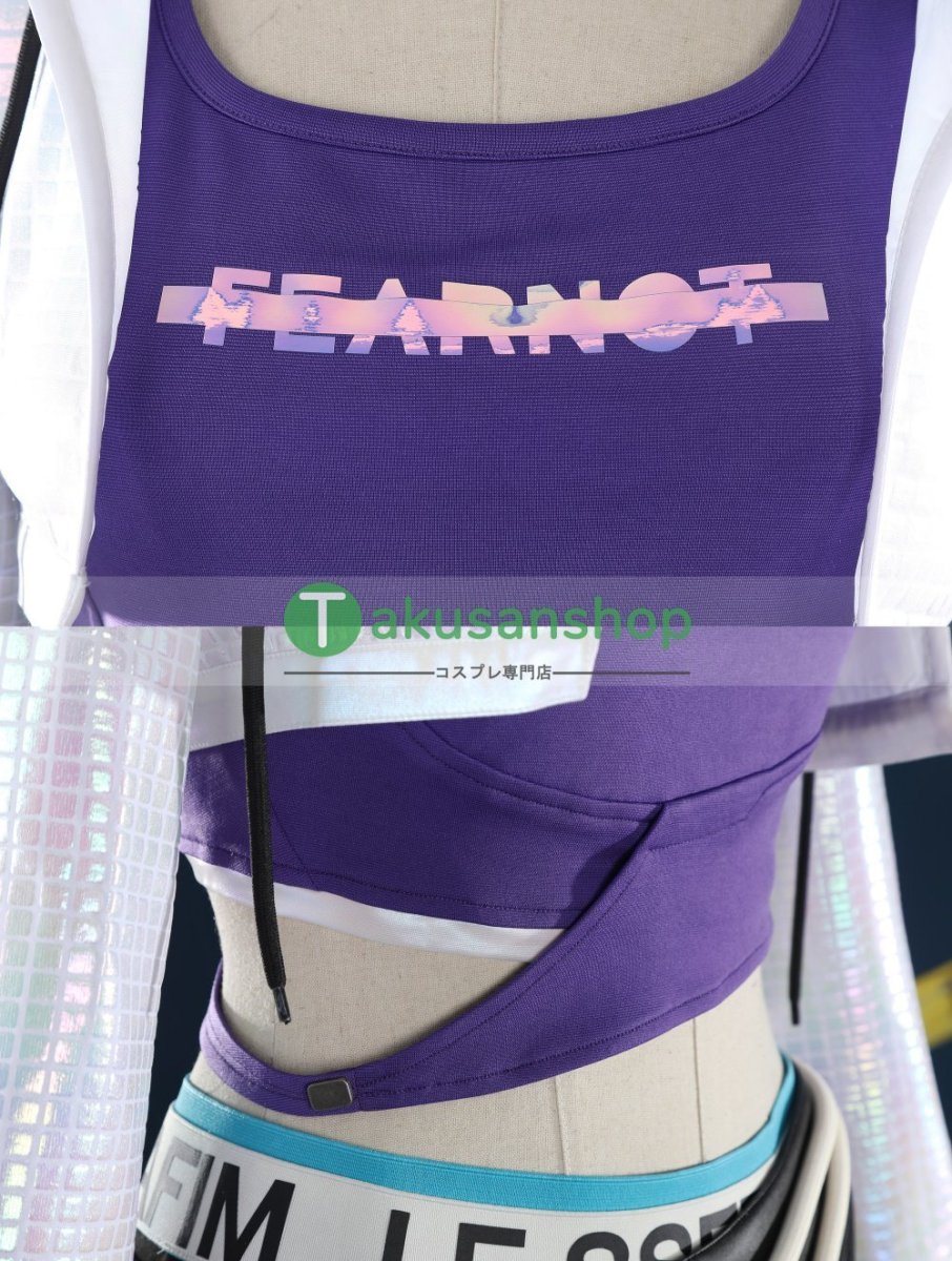 画像13: オーバーウォッチ 2 Overwatch 2 LE SSERAFIM  ルセラフィム  アッシュ  風 仮装 コスチューム コスプレ衣装 (13)