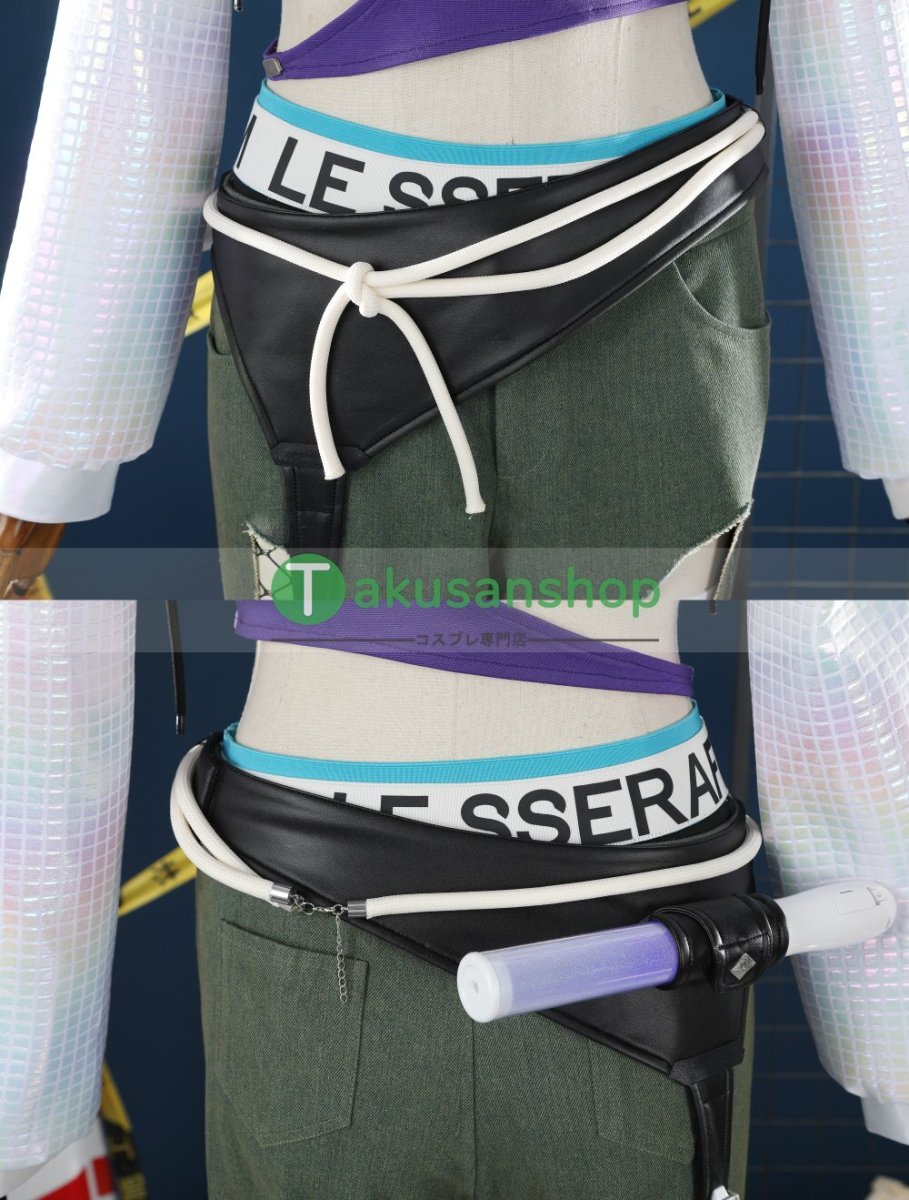 画像14: オーバーウォッチ 2 Overwatch 2 LE SSERAFIM  ルセラフィム  アッシュ  風 仮装 コスチューム コスプレ衣装 (14)