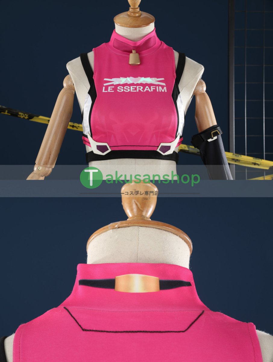 画像9: オーバーウォッチ 2 Overwatch 2 LE SSERAFIM  ルセラフィム  ジュノ 風 仮装 コスチューム コスプレ衣装 (9)