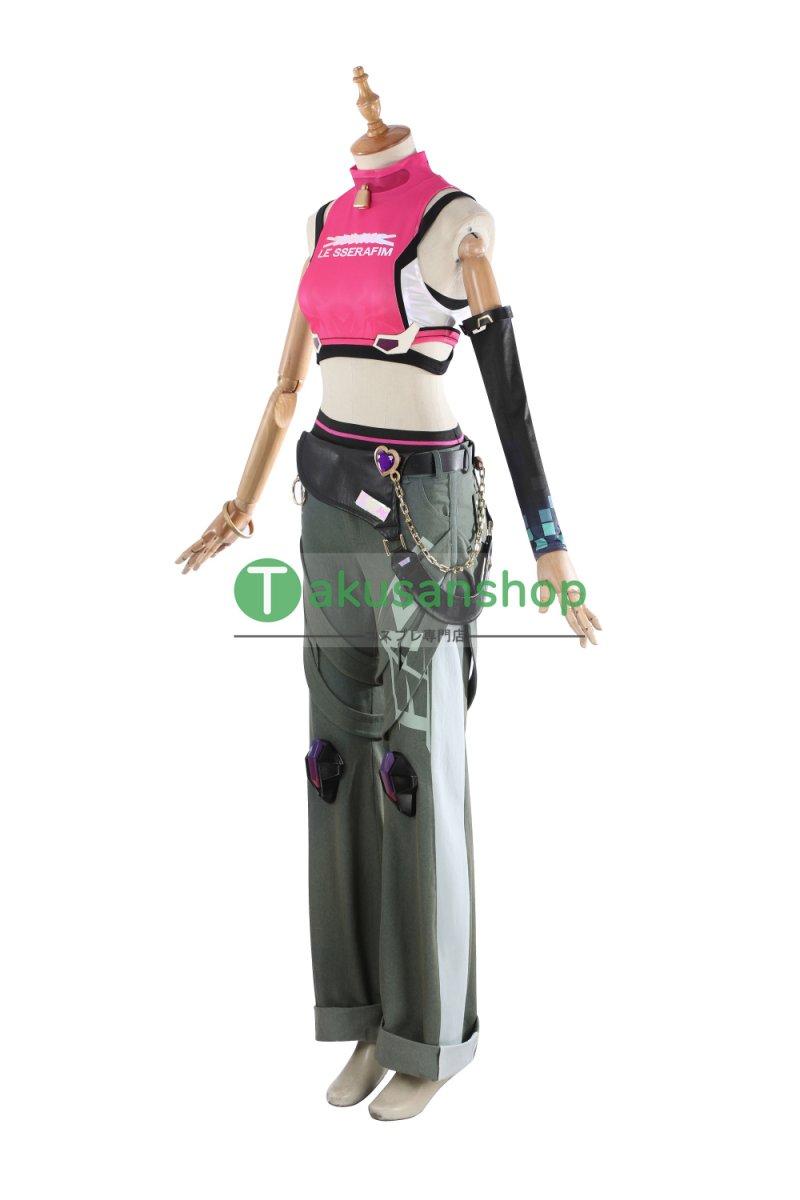 画像2: オーバーウォッチ 2 Overwatch 2 LE SSERAFIM  ルセラフィム  ジュノ 風 仮装 コスチューム コスプレ衣装 (2)