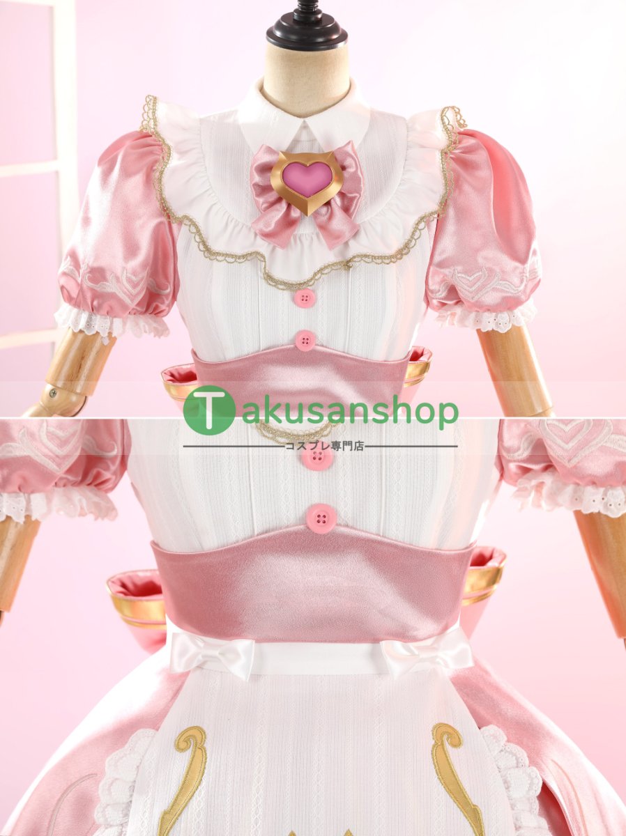 画像5: オーバーウォッチ Overwatch  にゃんカフェ  猫耳メイド KIRIKO キリコ  風 コスチューム コスプレ衣装 (5)