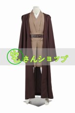 画像1: スター・ウォーズ STAR WARS  メイス・ウィンドゥ ジェダイの騎士 コスプレ衣装 (1)